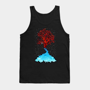 Fire and Water and Space Tank Top